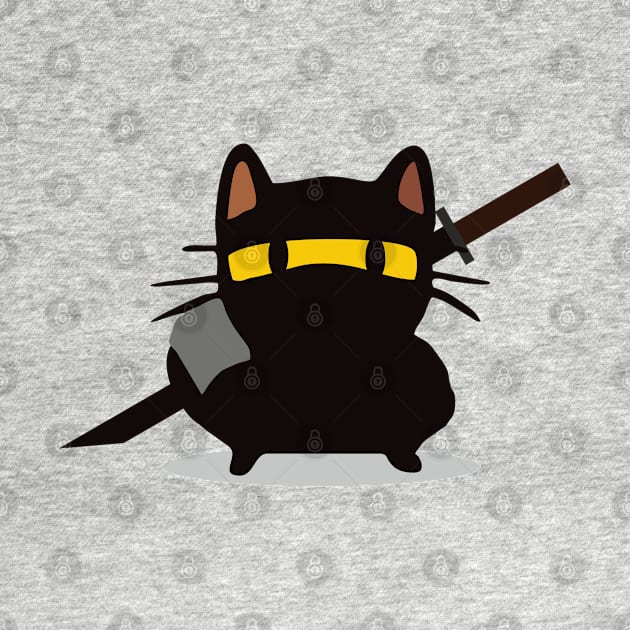 Ninja Cat by Lolebomb